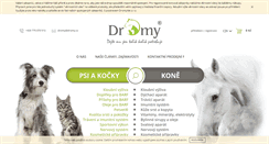 Desktop Screenshot of dromy.cz